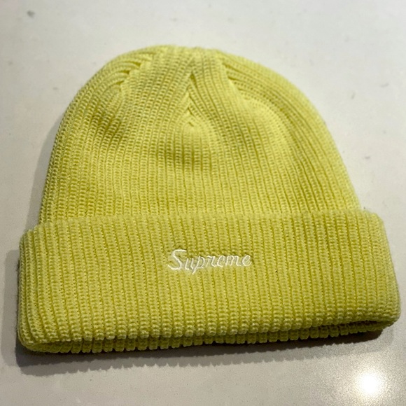 Supreme Baby Yellow Beanie - Picture 1 of 3